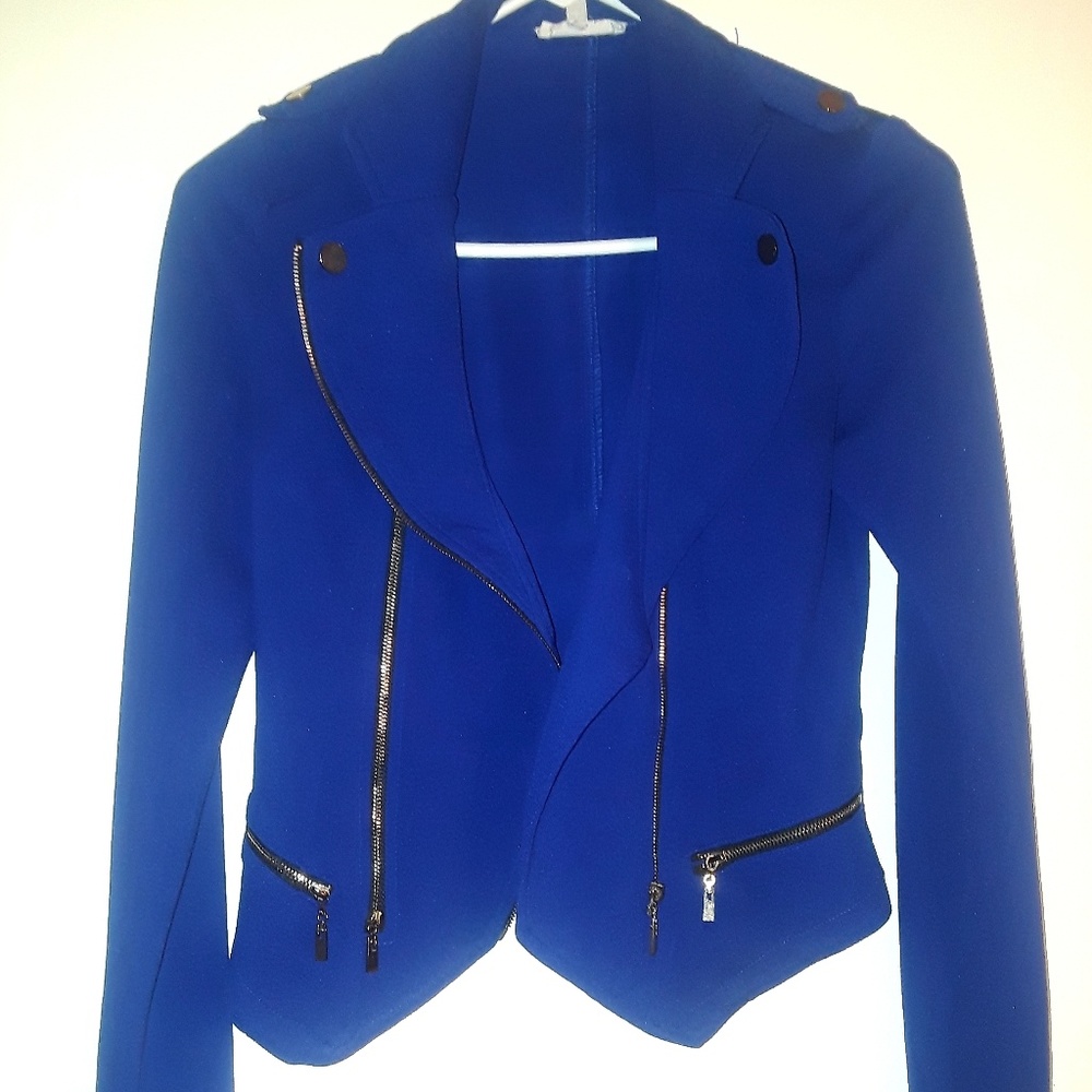 Blue jacket